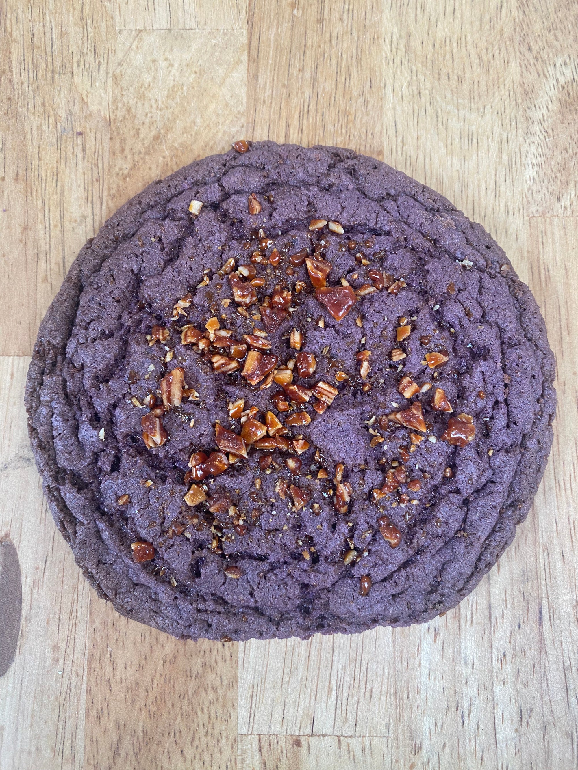 Ube Cookie + Coconut Brittle