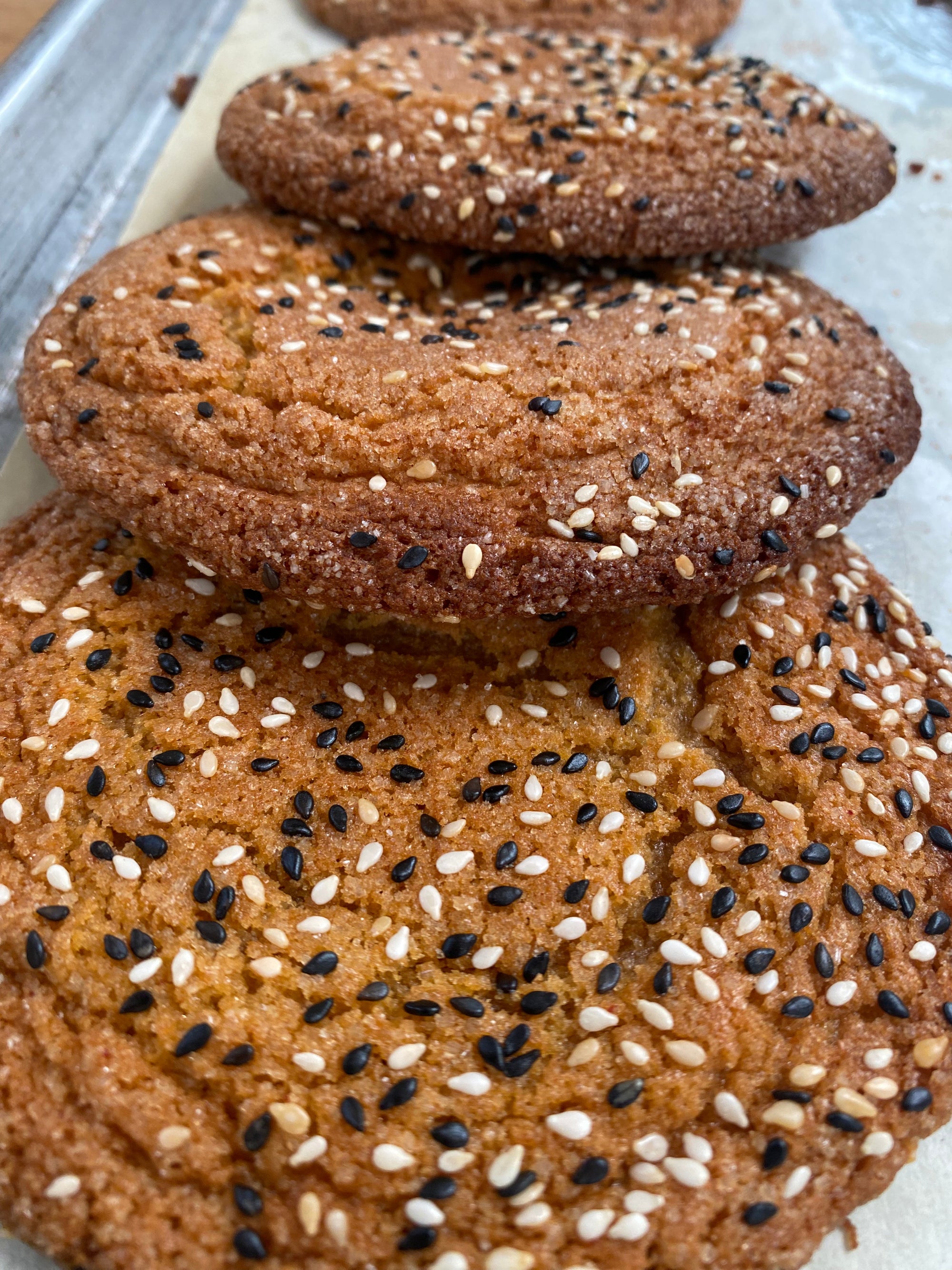 Gochujang + Sesame Cookie