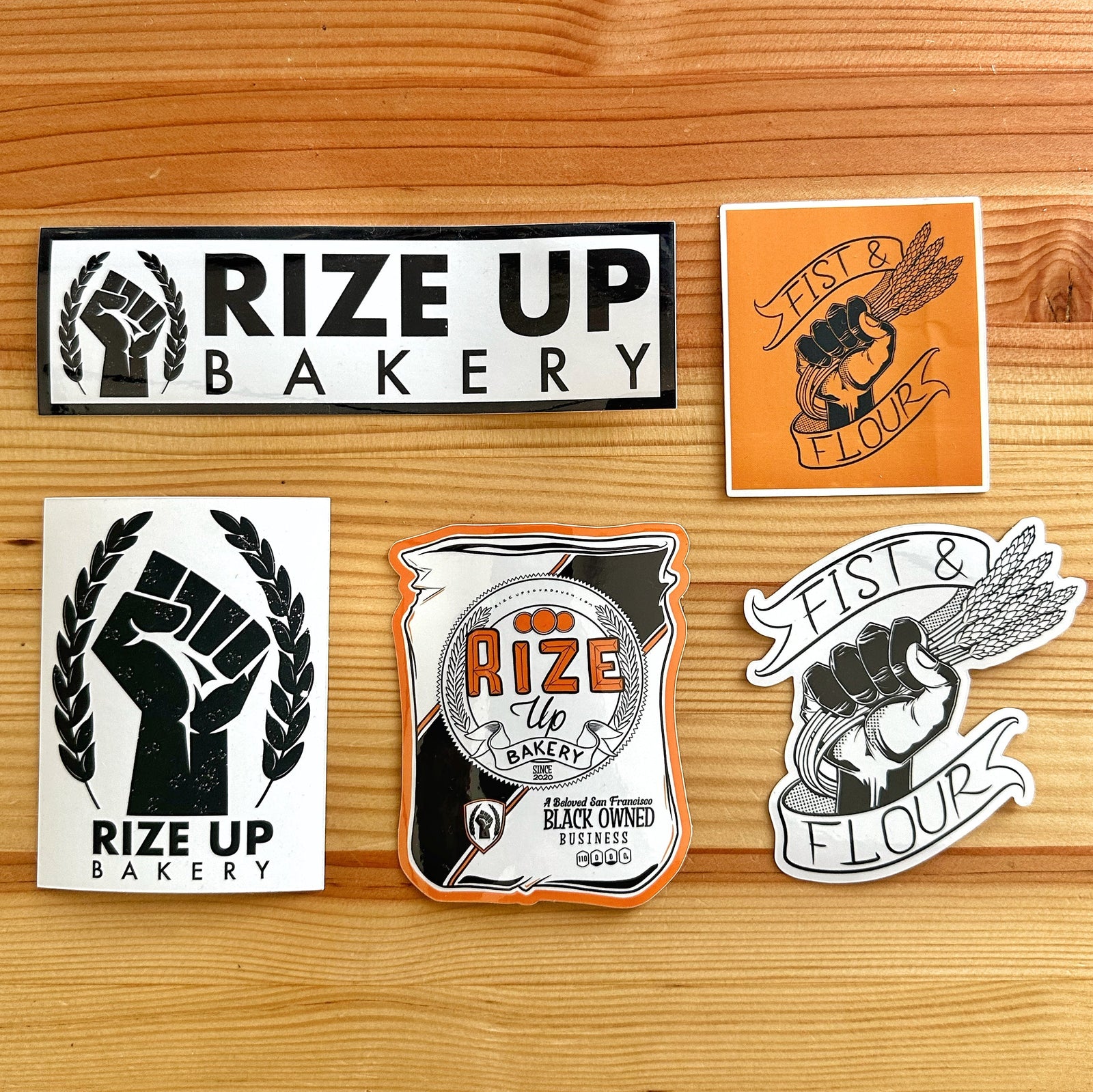 Rize Up // Sticker Pack